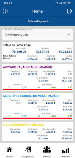 Run android online APK InforFolha from MyAndroid or emulate InforFolha using MyAndroid