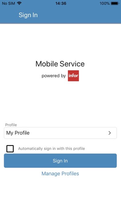 Emulate iPhone app Infor LN Mobile Service using MyAndroid Emulate iPhone app Infor LN Mobile Service using MyAndroid