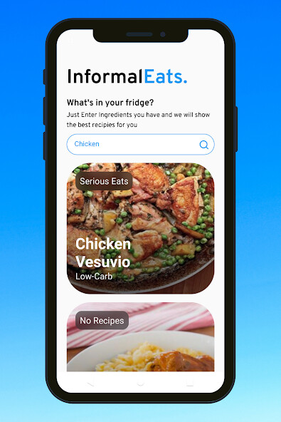 Run android online APK Informal Eats from MyAndroid or emulate Informal Eats using MyAndroid