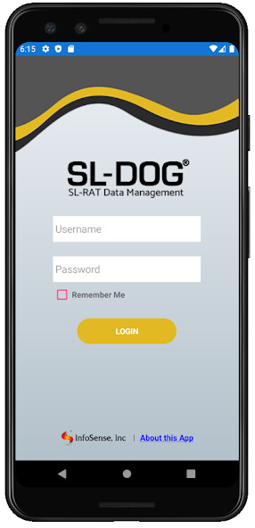 Emulate iPhone app InfoSense SL-DOG Mobile App using MyAndroid