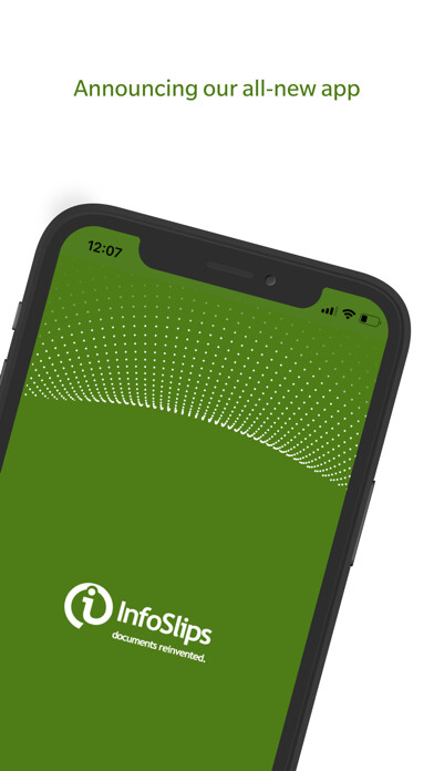 Emulate iPhone app InfoSlips using MyAndroid