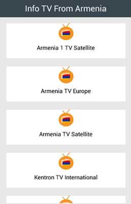 Emulate Android APK Info TV From Armenia