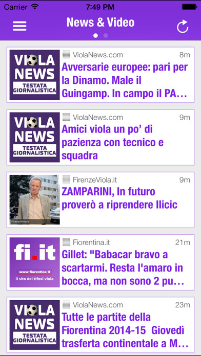 Emulate iPhone app Info Viola using MyAndroid