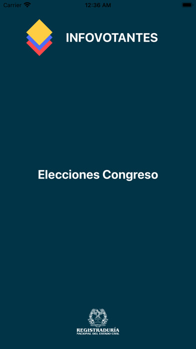 Emulate iPhone app InfoVotantes Elecciones 2022 using MyAndroid