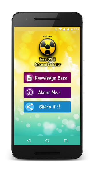 Run android online APK Infrared Radiation Detector from MyAndroid or emulate Infrared Radiation Detector using MyAndroid Run android online APK Infrared Radiation Detector from MyAndroid or emulate Infrared Radiation Detector using MyAndroid