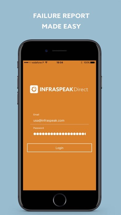 Emulate iPhone app Infraspeak Direct using MyAndroid