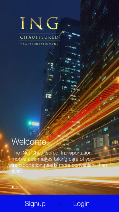 Emulate iPhone app ING Chauffeured Transportation using MyAndroid Emulate iPhone app ING Chauffeured Transportation using MyAndroid
