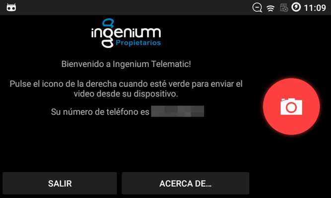 Emulate Android APK Ingenium Telematic