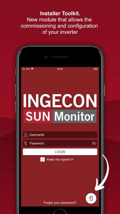Emulate iPhone app Ingeteam Solar Monitoring using MyAndroid Emulate iPhone app Ingeteam Solar Monitoring using MyAndroid