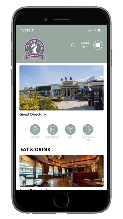 Emulate iPhone app Ingliston Country Club & Hotel using MyAndroid