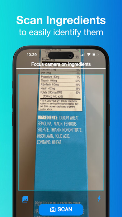 Emulate iPhone app IngredientScan using MyAndroid Emulate iPhone app IngredientScan using MyAndroid