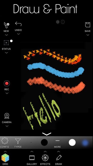 Emulate iPhone app InGrid Rainbow using MyAndroid