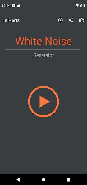Run android online APK inHertz: White noise generator from MyAndroid or emulate inHertz: White noise generator using MyAndroid Run android online APK inHertz: White noise generator from MyAndroid or emulate inHertz: White noise generator using MyAndroid