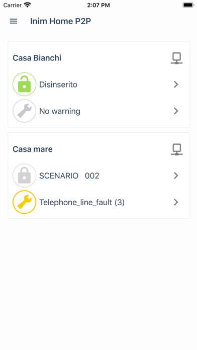 Emulate iPhone app Inim Home P2P using MyAndroid Emulate iPhone app Inim Home P2P using MyAndroid