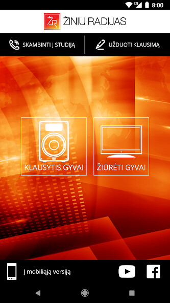 Run android online APK Žini? radijas from MyAndroid or emulate Žini? radijas using MyAndroid Run android online APK Žini? radijas from MyAndroid or emulate Žini? radijas using MyAndroid