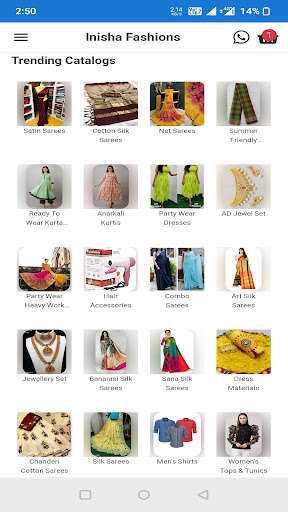 Run android online APK Inisha Fashions from MyAndroid or emulate Inisha Fashions using MyAndroid