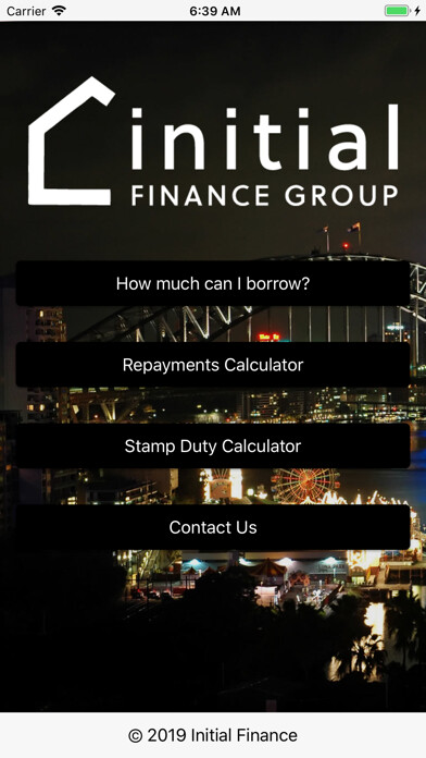 Emulate iPhone app Initial Finance using MyAndroid