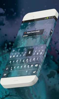 Emulate Android APK Ink hearts Keypad Theme