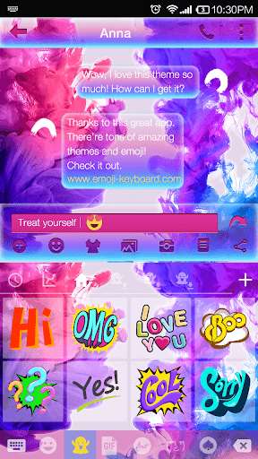 Run android online APK Ink in Water 2018 Keyboard from MyAndroid or emulate Ink in Water 2018 Keyboard using MyAndroid