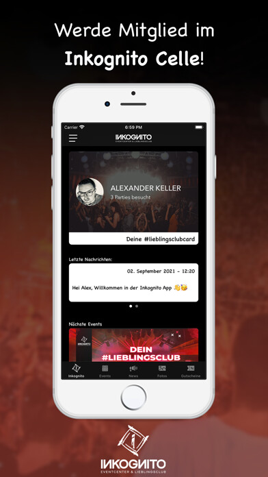 Emulate iPhone app Inkognito Celle using MyAndroid Emulate iPhone app Inkognito Celle using MyAndroid