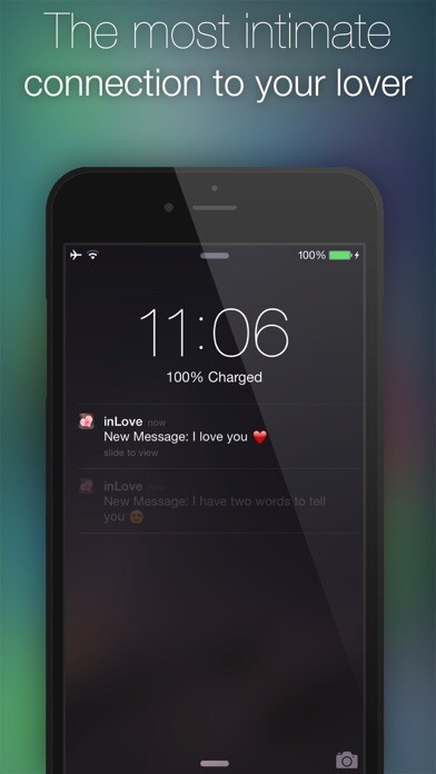 Emulate iPhone app inLove - App for Two: Event Countdown, Diary, Private Chat, Date and Flirt for Couples in a Relationship & in Love using MyAndroid