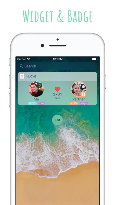 Emulate iPhone app inlove - D-Day for Couples using MyAndroid