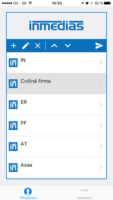 Emulate iPhone app INMEDIAS inMOBILE using MyAndroid Emulate iPhone app INMEDIAS inMOBILE using MyAndroid