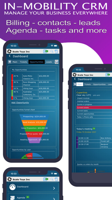 Emulate iPhone app In-Mobility CRM & Invoice using MyAndroid Emulate iPhone app In-Mobility CRM & Invoice using MyAndroid