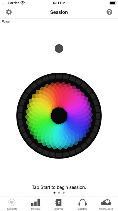 Emulate iPhone app Inner Balance using MyAndroid