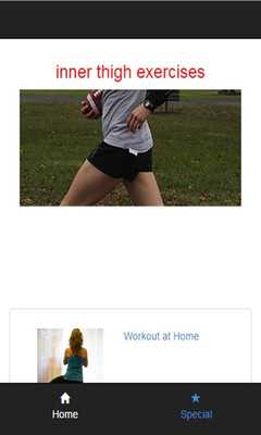 Emulate Android APK inner thigh exercises