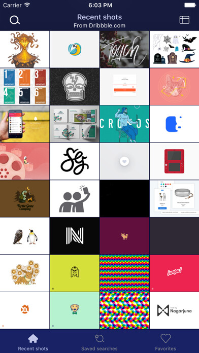 Emulate iPhone app Innnspired - Not your average Dribbble.com client using MyAndroid Emulate iPhone app Innnspired - Not your average Dribbble.com client using MyAndroid