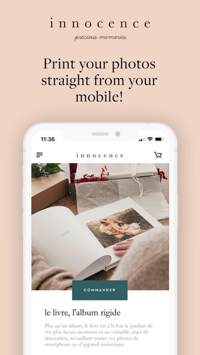 Emulate iPhone app Innocence : Photo albums using MyAndroid Emulate iPhone app Innocence : Photo albums using MyAndroid