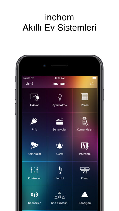 Emulate iPhone app inohom+ using MyAndroid