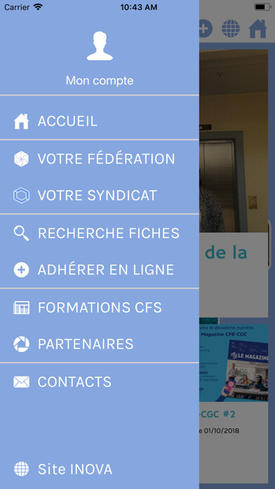 Emulate iPhone app INOVA CFE-CGC using MyAndroid