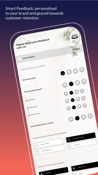 Emulate iPhone app inResto Feedback using MyAndroid Emulate iPhone app inResto Feedback using MyAndroid