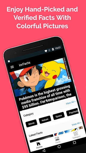 Run android online APK InrFacts - Get Daily Random Amazing Science Facts from MyAndroid or emulate InrFacts - Get Daily Random Amazing Science Facts using MyAndroid