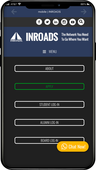Emulate iPhone app INROADS Inc. using MyAndroid Emulate iPhone app INROADS Inc. using MyAndroid
