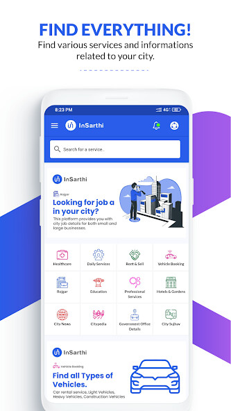 Run android online APK InSarthi : Making City Digital from MyAndroid or emulate InSarthi : Making City Digital using MyAndroid