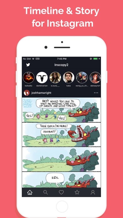Emulate iPhone app Inscopy2 for Instagram using MyAndroid