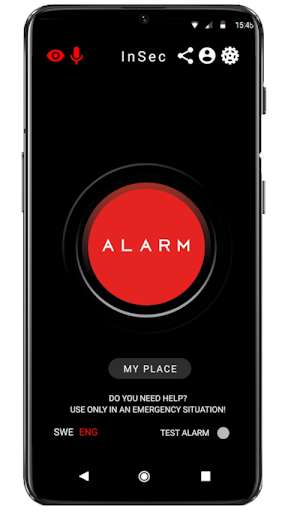 Run android online APK InSec (Intelligent Security) - Personal Safety App from MyAndroid or emulate InSec (Intelligent Security) - Personal Safety App using MyAndroid