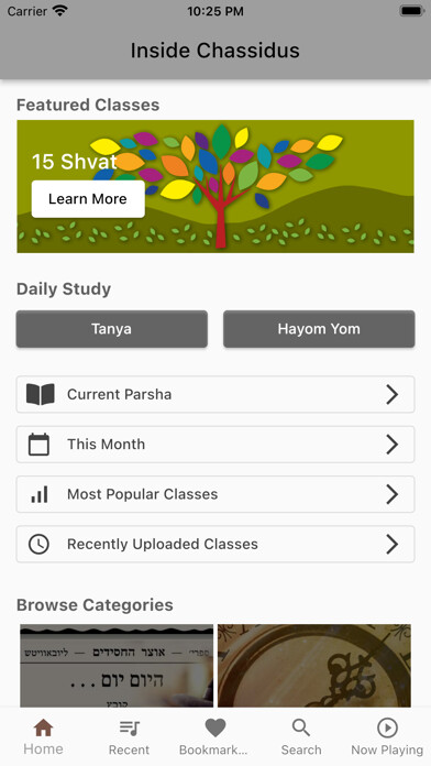 Emulate iPhone app Inside Chassidus using MyAndroid Emulate iPhone app Inside Chassidus using MyAndroid