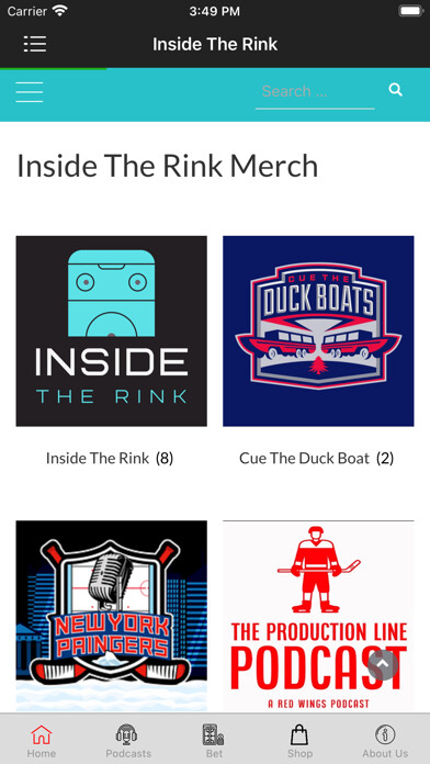 Emulate iPhone app Inside The Rink using MyAndroid Emulate iPhone app Inside The Rink using MyAndroid
