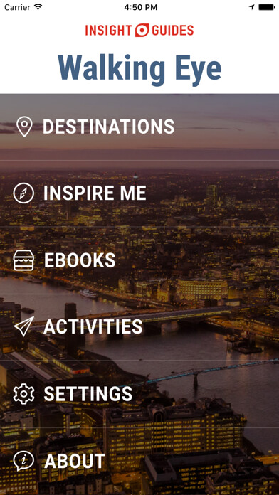 Emulate iPhone app Insight Guides Walking Eye using MyAndroid Emulate iPhone app Insight Guides Walking Eye using MyAndroid