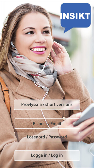 Emulate iPhone app Insikt using MyAndroid