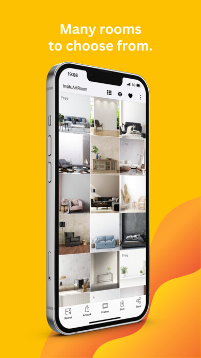 Emulate iPhone app Insitu Art Room using MyAndroid