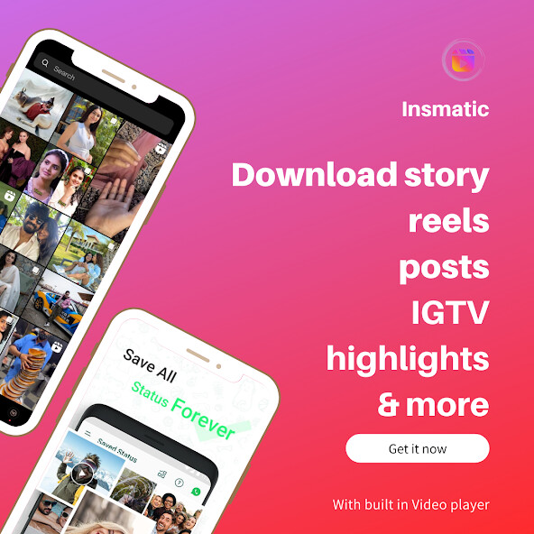 Run android online APK Insmatic - insta story saver from MyAndroid or emulate Insmatic - insta story saver using MyAndroid Run android online APK Insmatic - insta story saver from MyAndroid or emulate Insmatic - insta story saver using MyAndroid