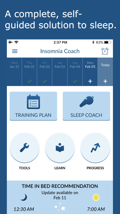 Emulate iPhone app Insomnia Coach using MyAndroid Emulate iPhone app Insomnia Coach using MyAndroid