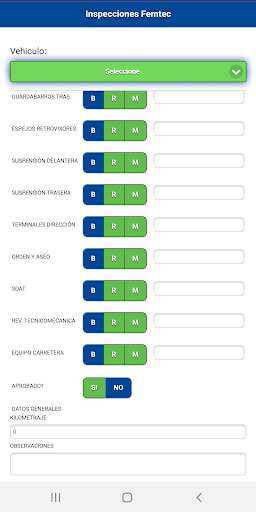 Run android online APK Inspecciones Femtec from MyAndroid or emulate Inspecciones Femtec using MyAndroid