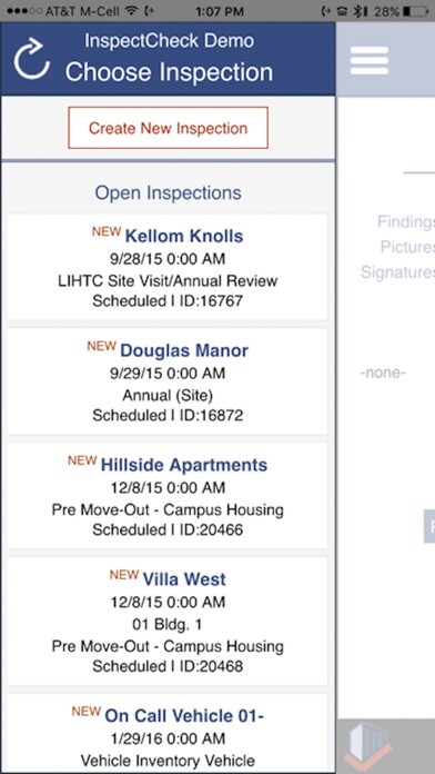Emulate iPhone app InspectCheck using MyAndroid Emulate iPhone app InspectCheck using MyAndroid