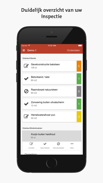 Emulate iPhone app Inspecteren voor Vastgoed using MyAndroid